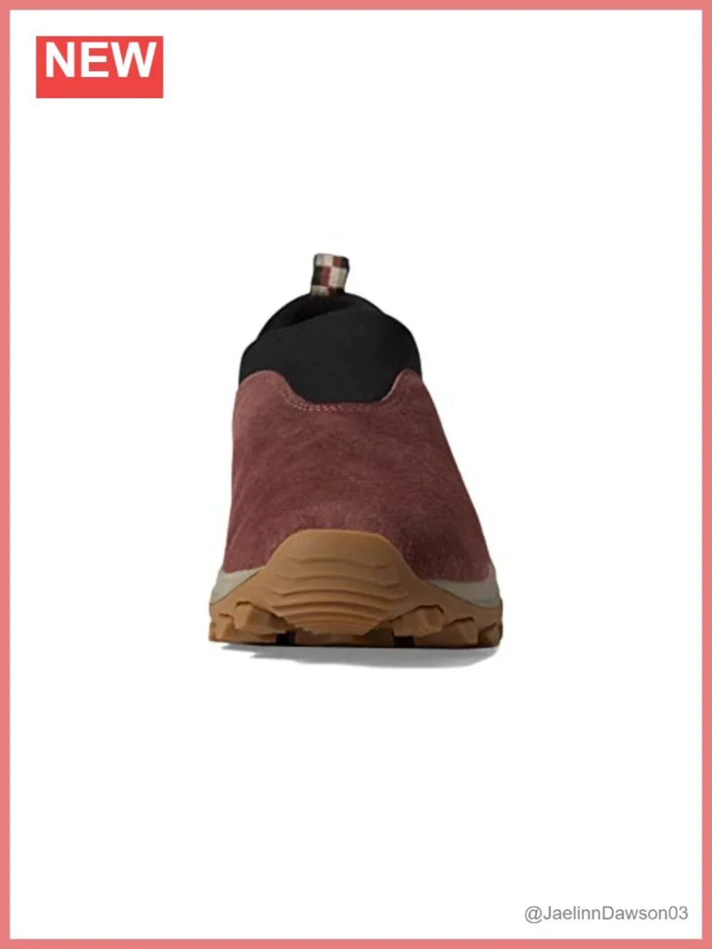 Waterproof Suede Leather Mocc-On Winter Shoes Fleece Lined EVA